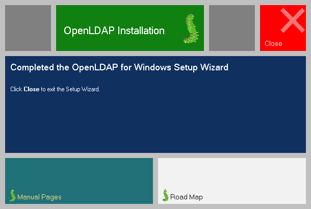 OpenLDAP for Windows Completed