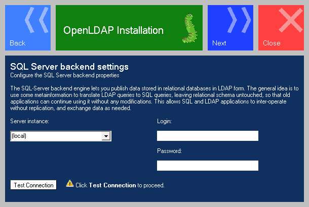 LDAP-Backend